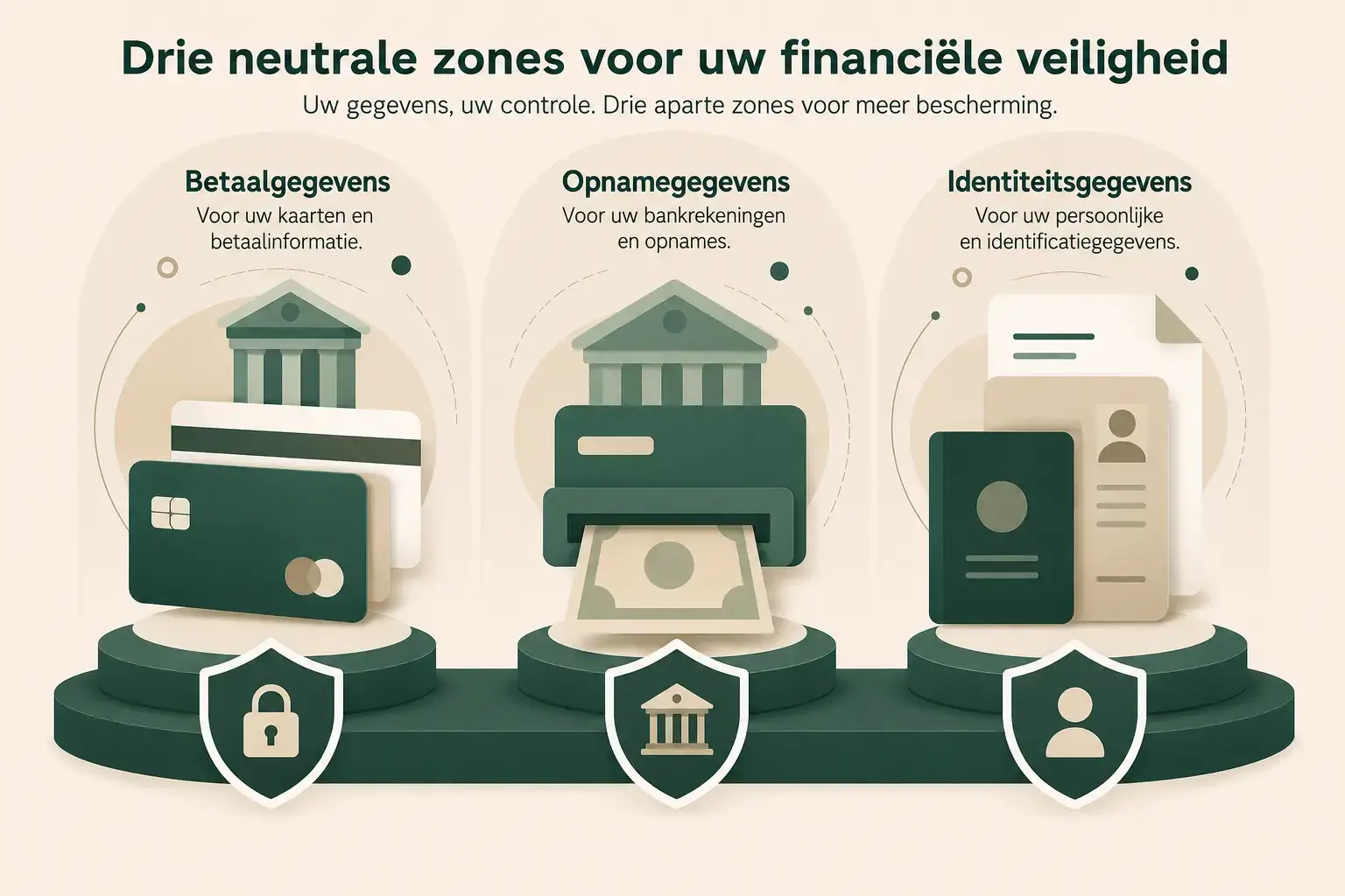 Schema van betaalcontrole, opnamecontrole en gegevensbescherming